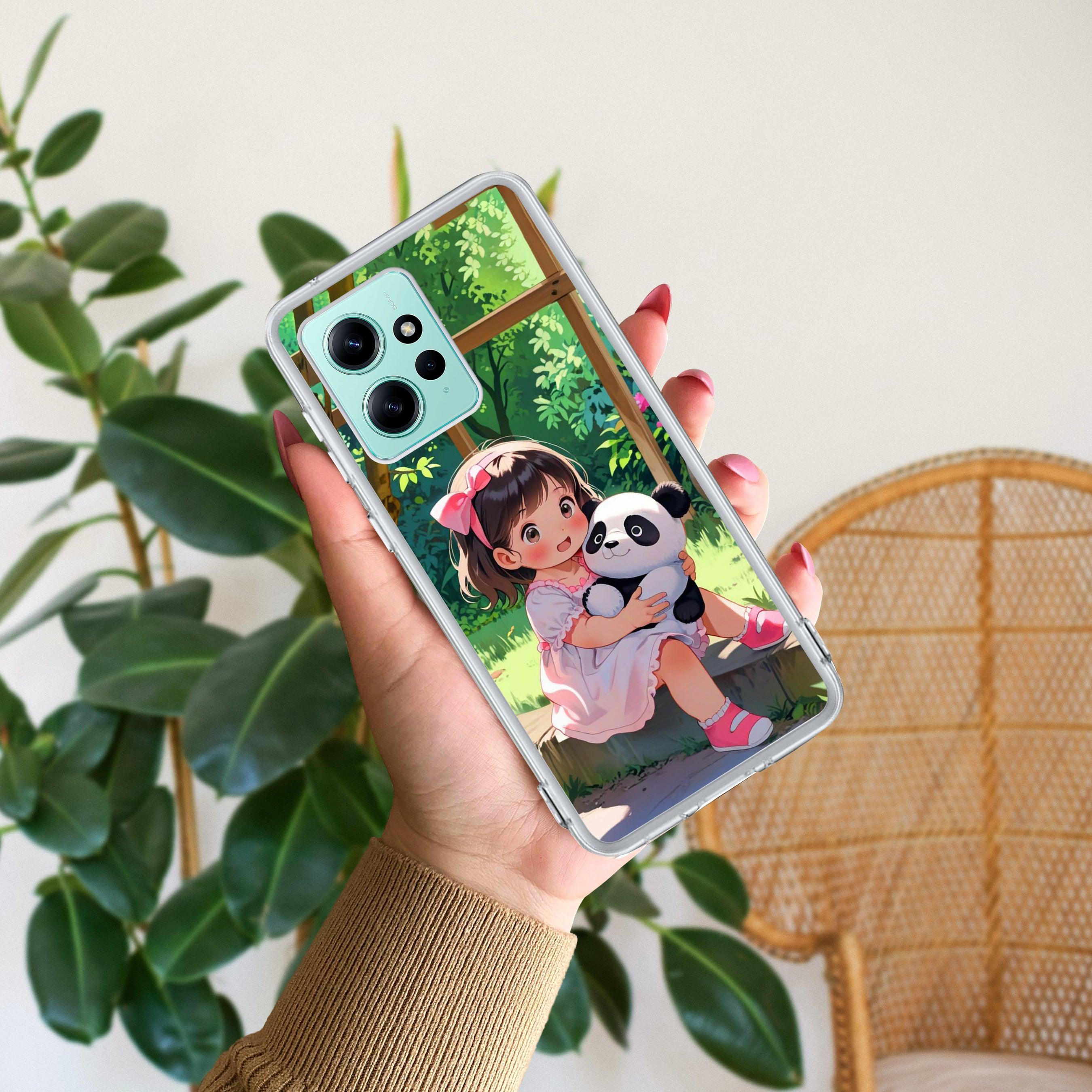 Blush & Panda Transparent Silicon Case For Redmi/Xiaomi - ShopOnCliQ