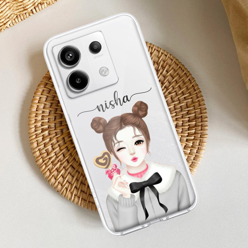 Candy Wink Customize Transparent Silicon Case For Redmi/Xiaomi - ShopOnCliQ