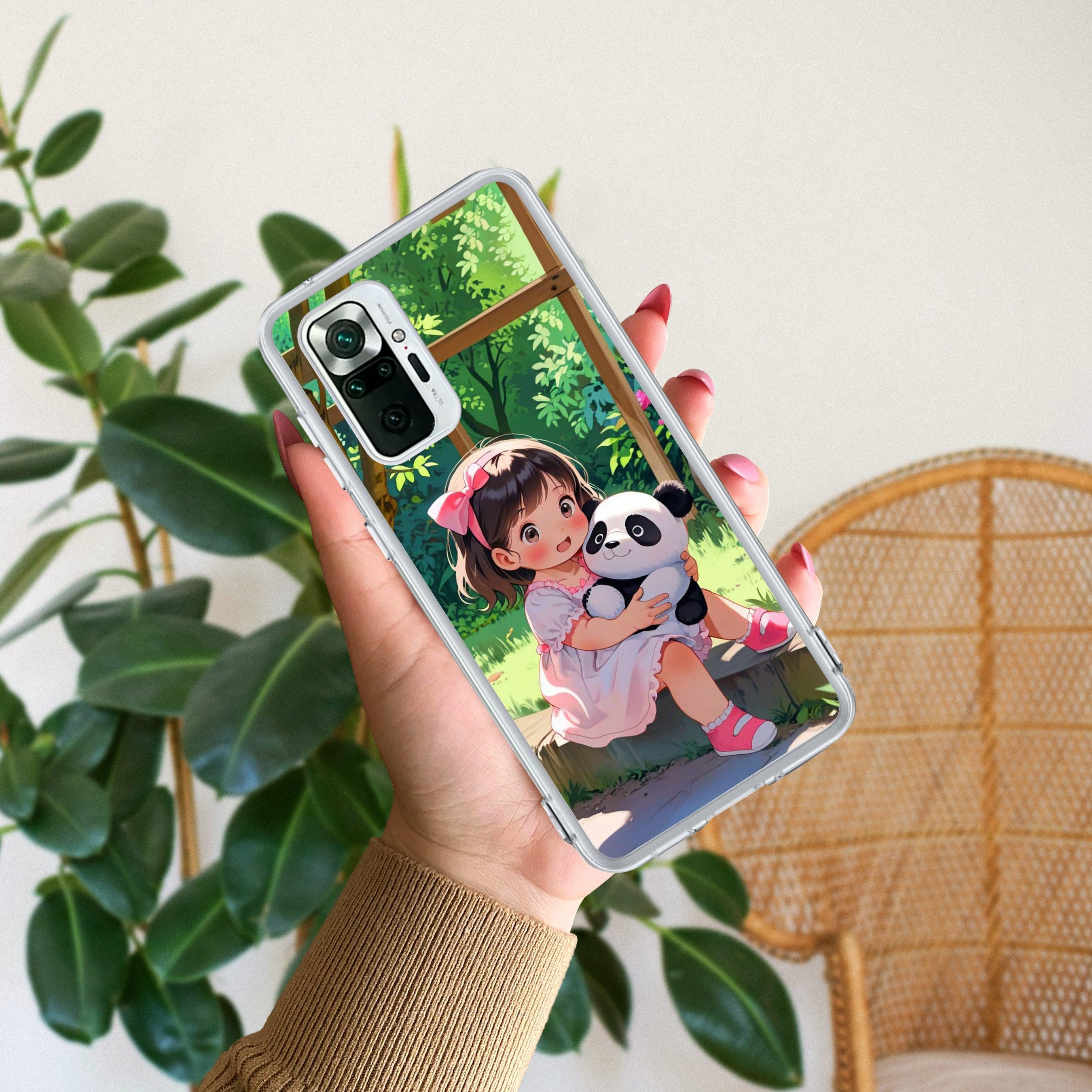 Blush & Panda Transparent Silicon Case For Redmi/Xiaomi - ShopOnCliQ