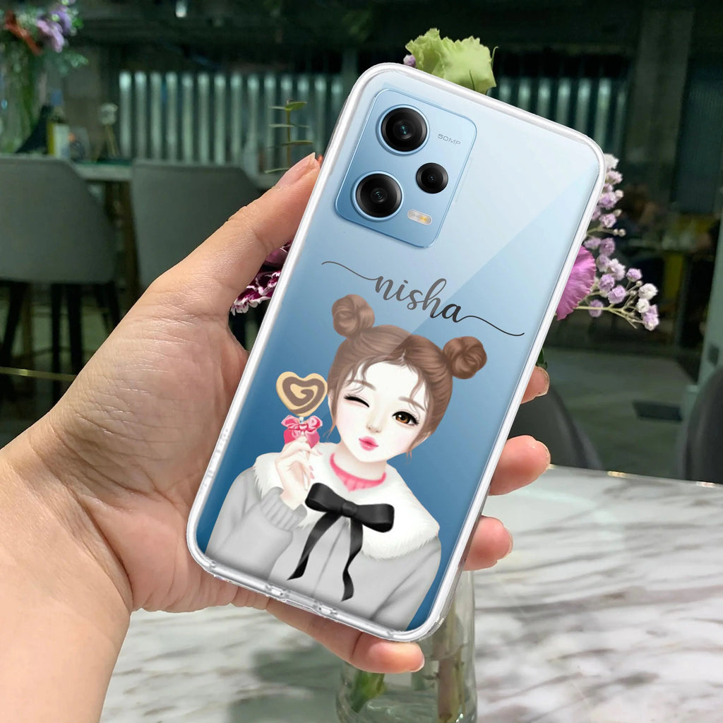 Candy Wink Customize Transparent Silicon Case For Redmi/Xiaomi - ShopOnCliQ