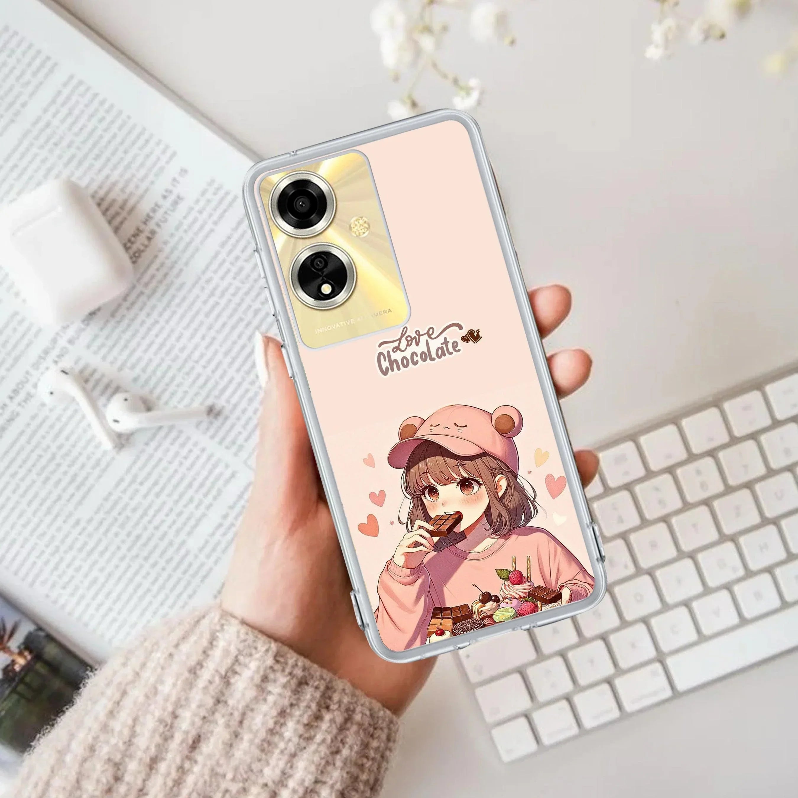 Dessert Dream Anti Yellow Case For Oppo A59 5G