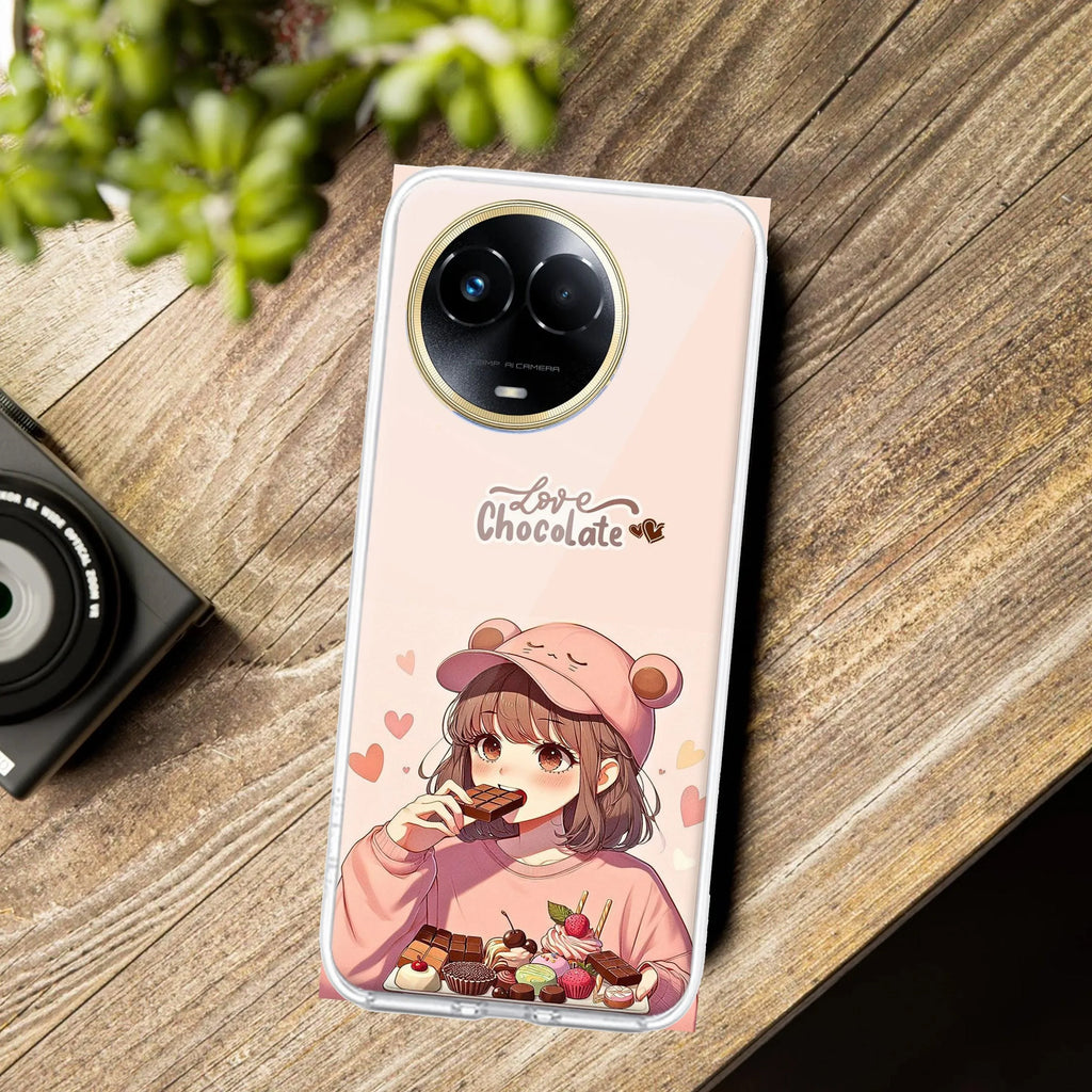 Dessert Dream Transparent Silicon Case For Realme C67 5G