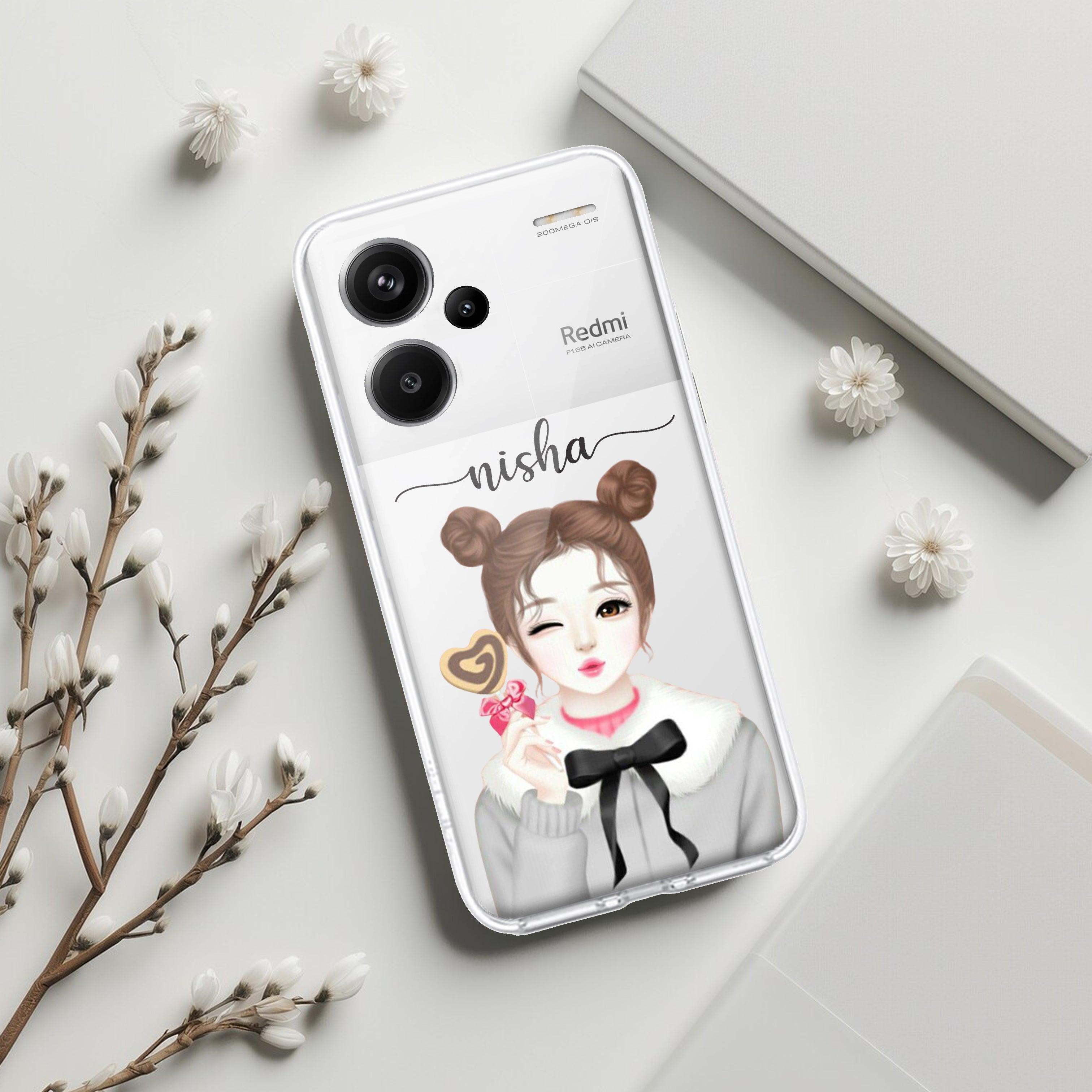 Candy Wink Customize Transparent Silicon Case For Redmi/Xiaomi - ShopOnCliQ