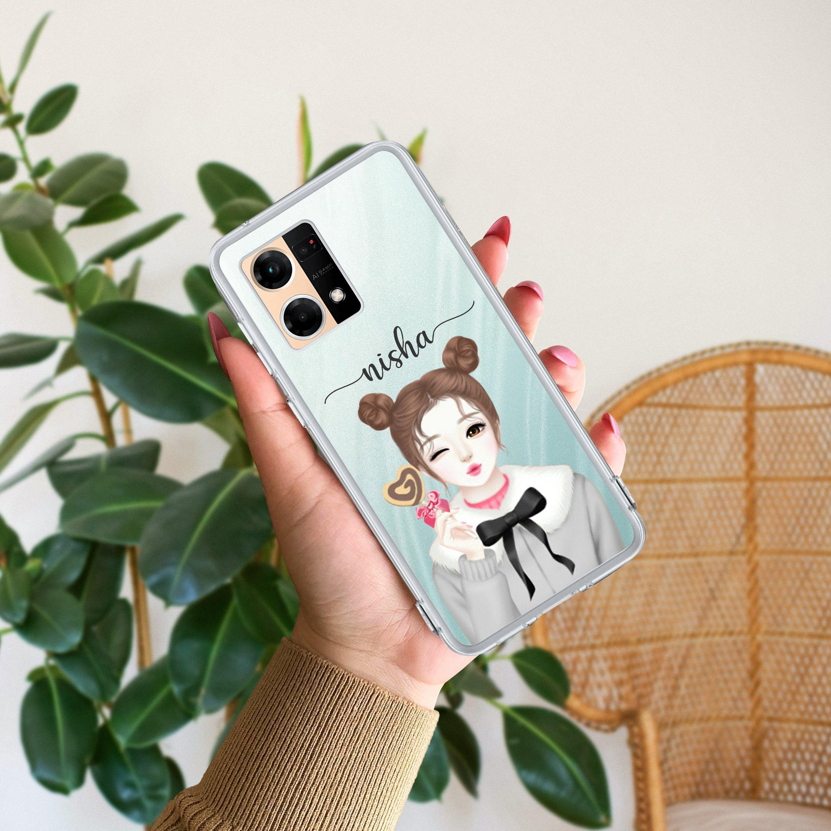 Candy Wink Customize Anti Yellow Case For Oppo F21 Pro (4G)