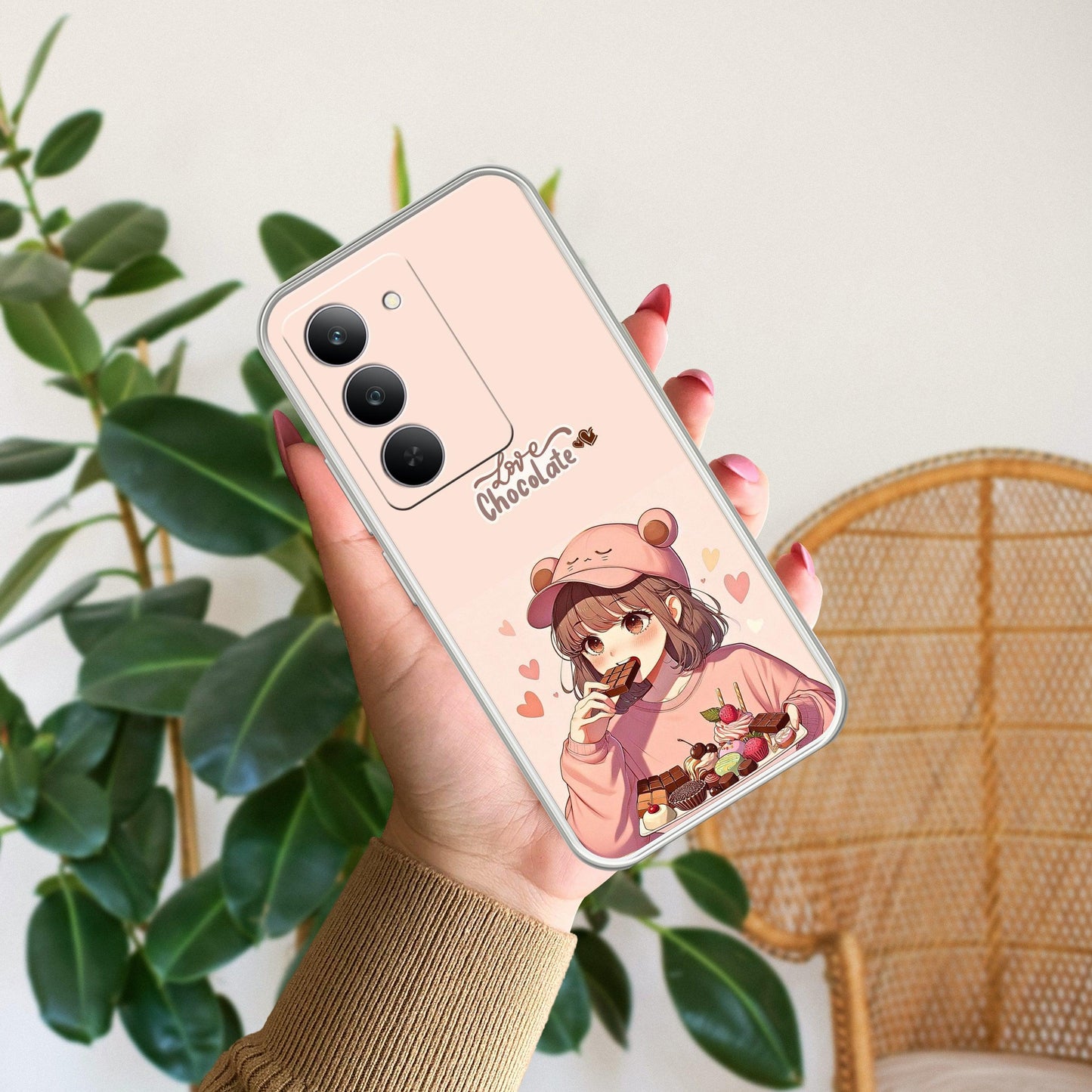 Dessert Dream Transparent Silicon Case For Realme/Narzo - ShopOnCliQ