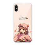 Dessert Dream Transparent Silicon Case For Google Pixel 9 Pro XL