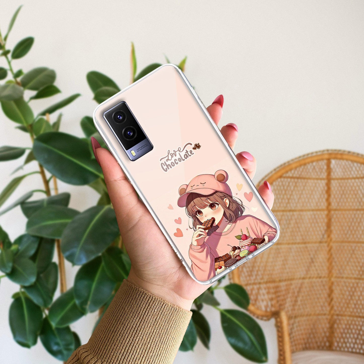 Dessert Dream Transparent Silicon Case For Vivo