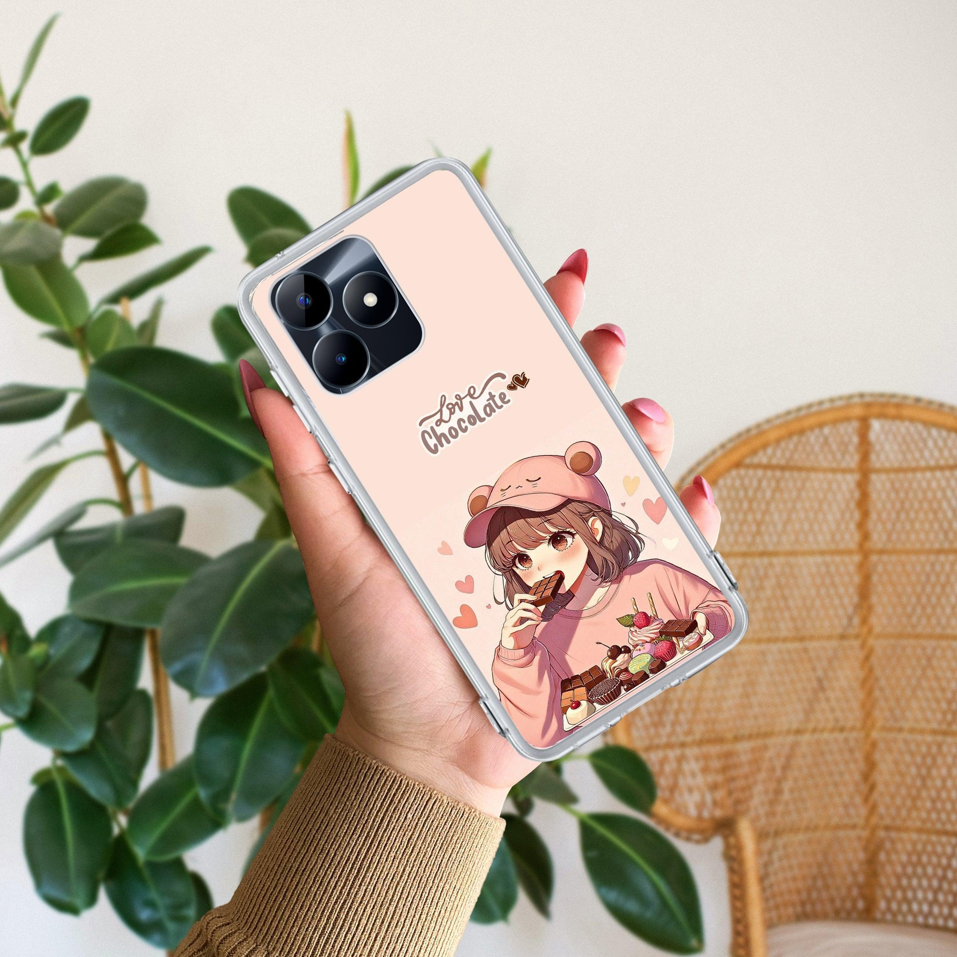 Dessert Dream Transparent Silicon Case For Realme/Narzo - ShopOnCliQ