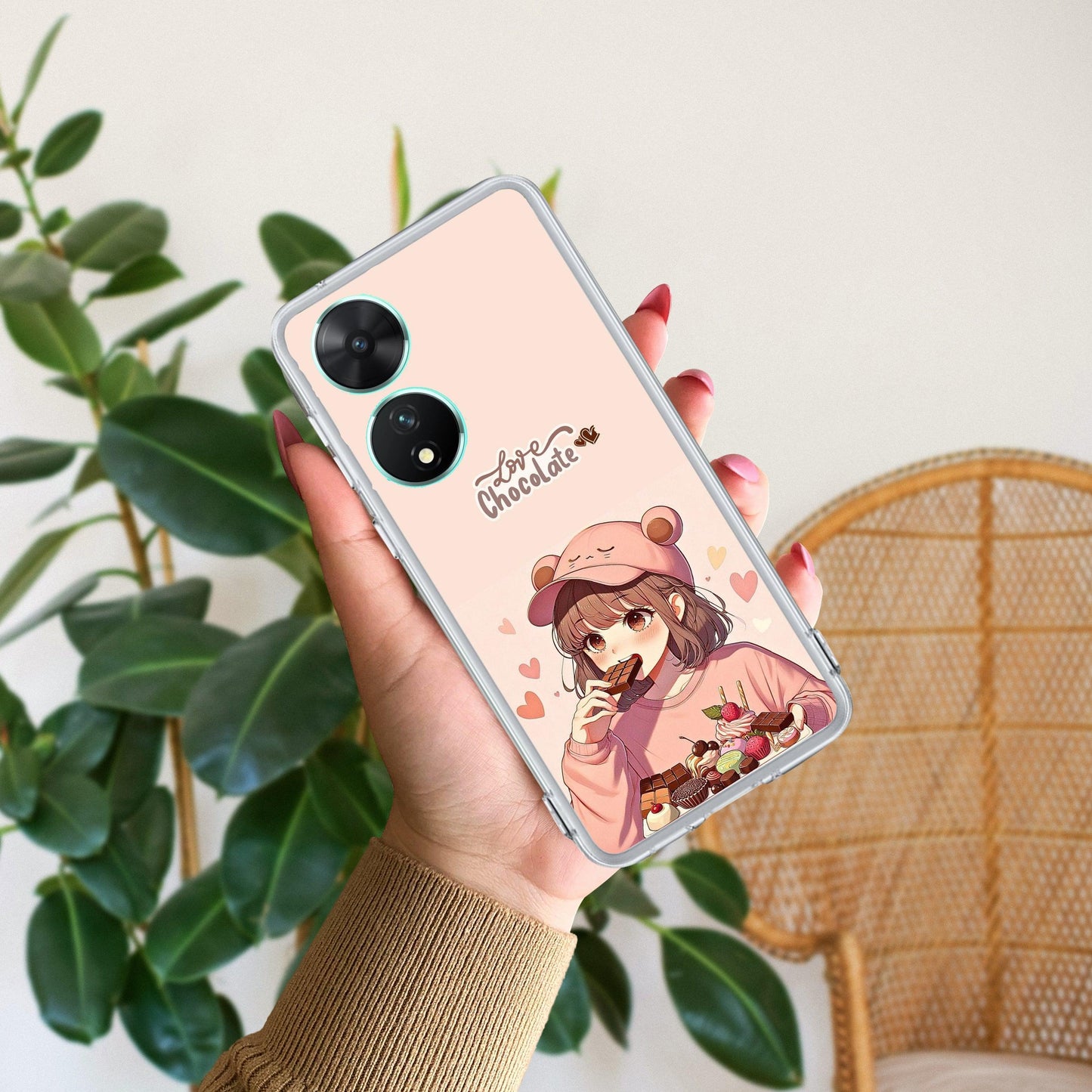 Dessert Dream Transparent Silicon Case For Vivo