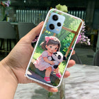 Blush & Panda Transparent Silicon Case For Redmi Note 10 Pro / Redmi Note 10 Pro Max