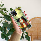 Heavenly Bond Transparent Silicon Case For Realme 8i / Realme Narzo 50