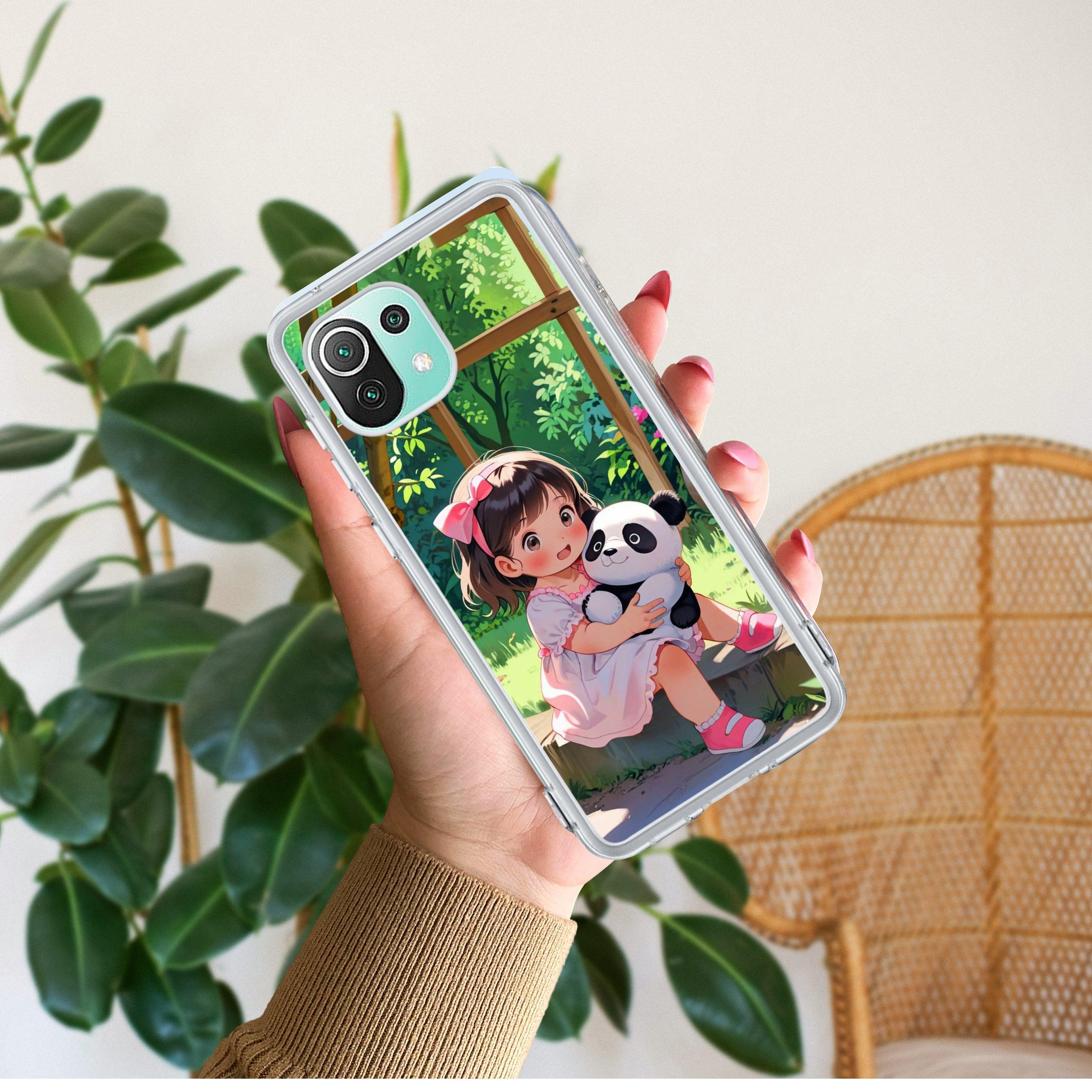 Blush & Panda Transparent Silicon Case For Redmi/Xiaomi - ShopOnCliQ