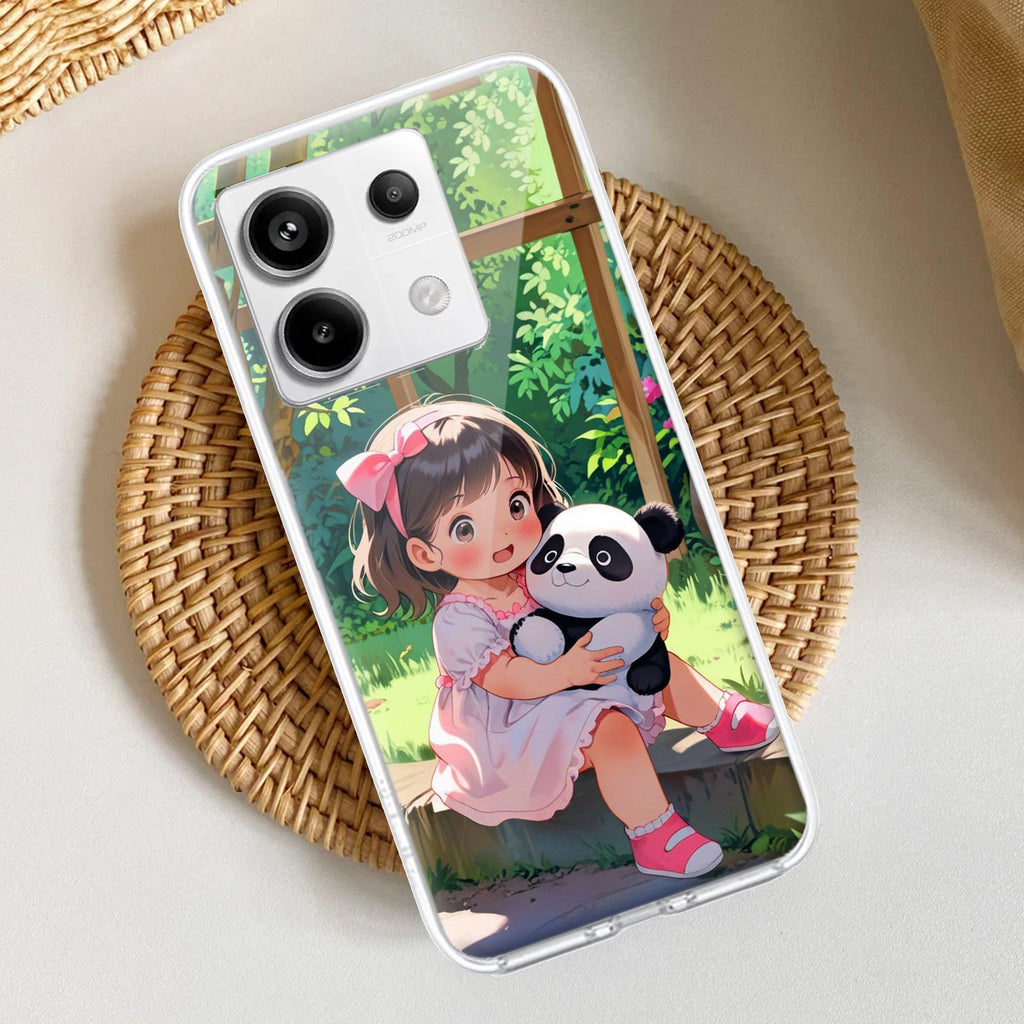 Blush & Panda Transparent Silicon Case For Redmi/Xiaomi - ShopOnCliQ