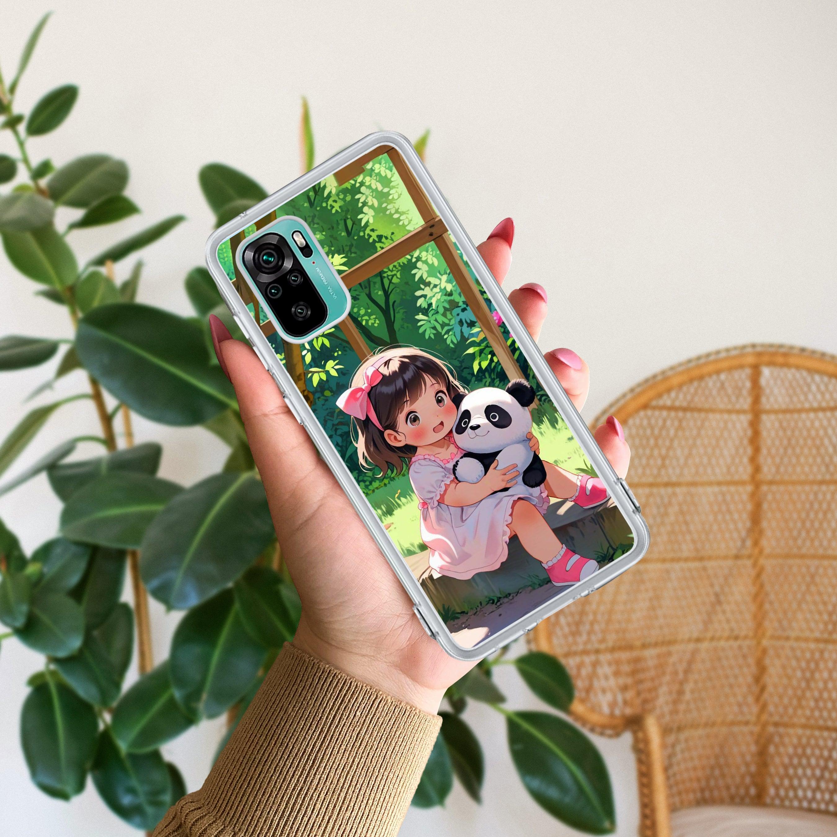 Blush & Panda Transparent Silicon Case For Redmi/Xiaomi - ShopOnCliQ