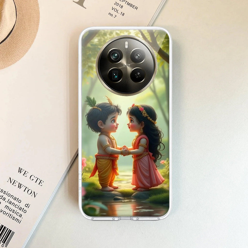 Heavenly Bond Transparent Silicon Case For Realme 13 Plus 5G
