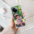 Blush & Panda Transparent Silicon Case For Xiaomi 14 Civi 5G