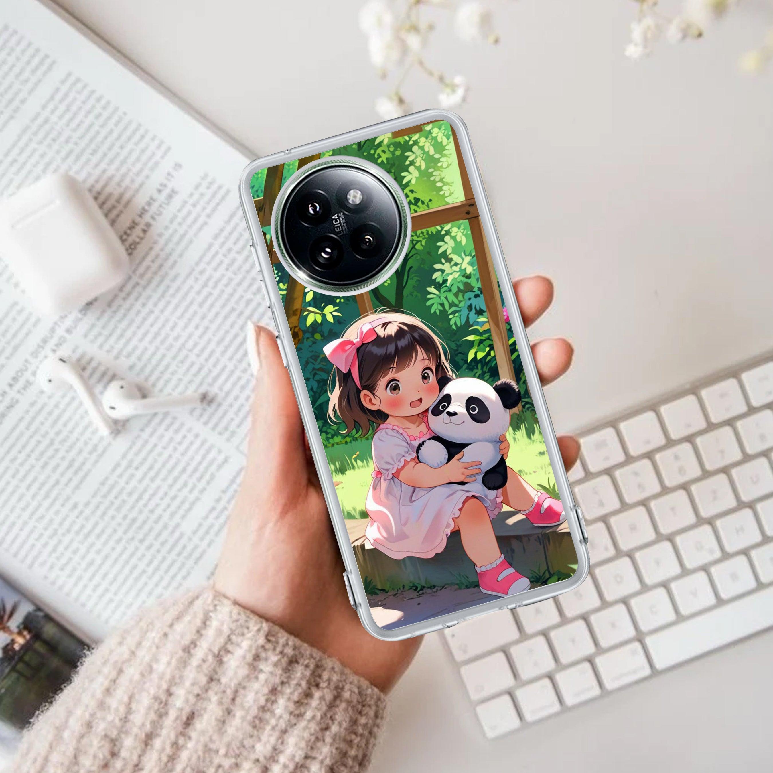 Blush & Panda Transparent Silicon Case For Redmi/Xiaomi - ShopOnCliQ