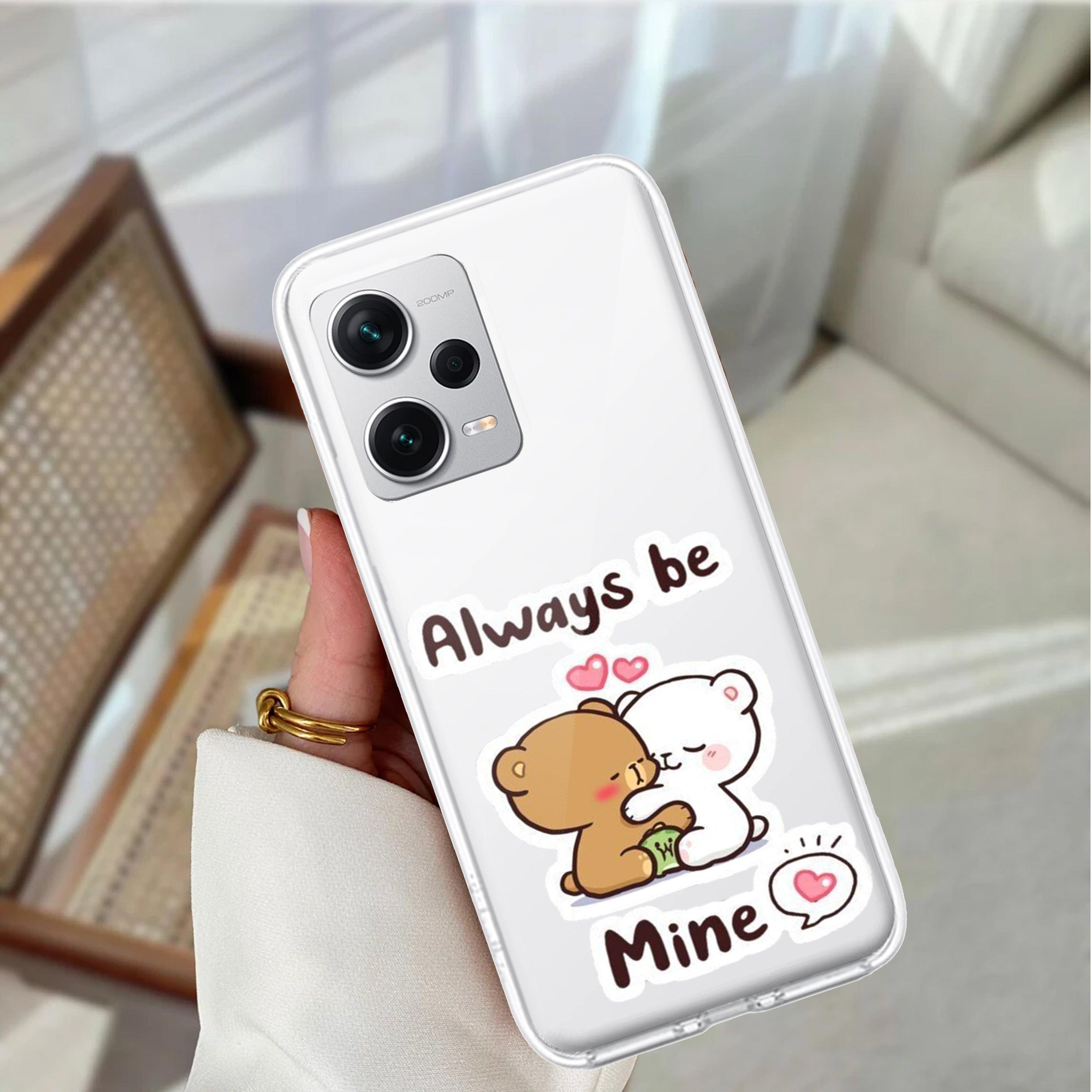 Cute Cuddle Bears Transparent Silicon Case For Redmi/Xiaomi - ShopOnCliQ