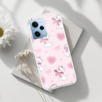 Cute Kitty Bliss Transparent Silicon Case For Redmi Note 11T 5G
