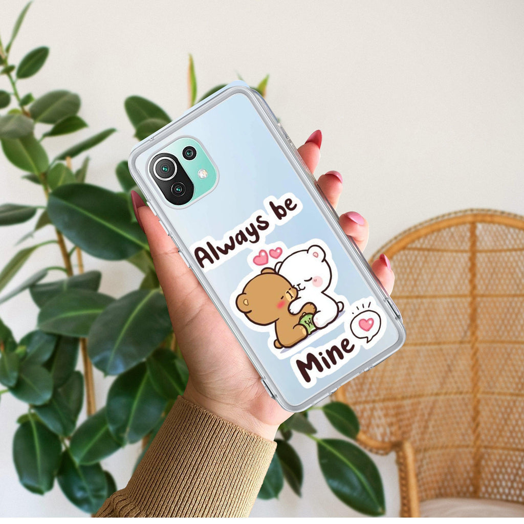 Cute Cuddle Bears Anti Yellow Case For Mi 11 Lite / Xiaomi 11 Lite NE 5G