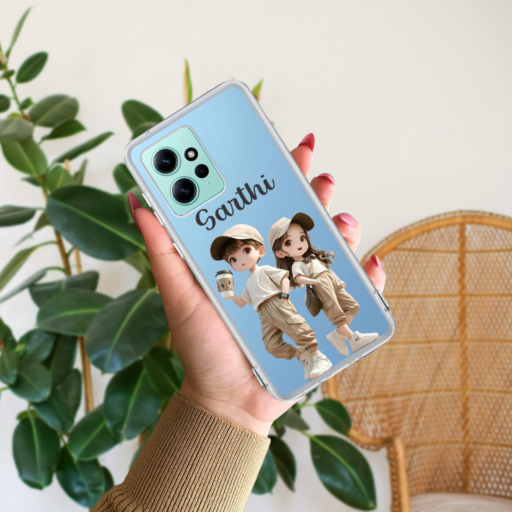 Sweet Harmony Customize Transparent Silicon Case  For Redmi Note 11 Pro / Redmi Note 11 Pro Plus 5G