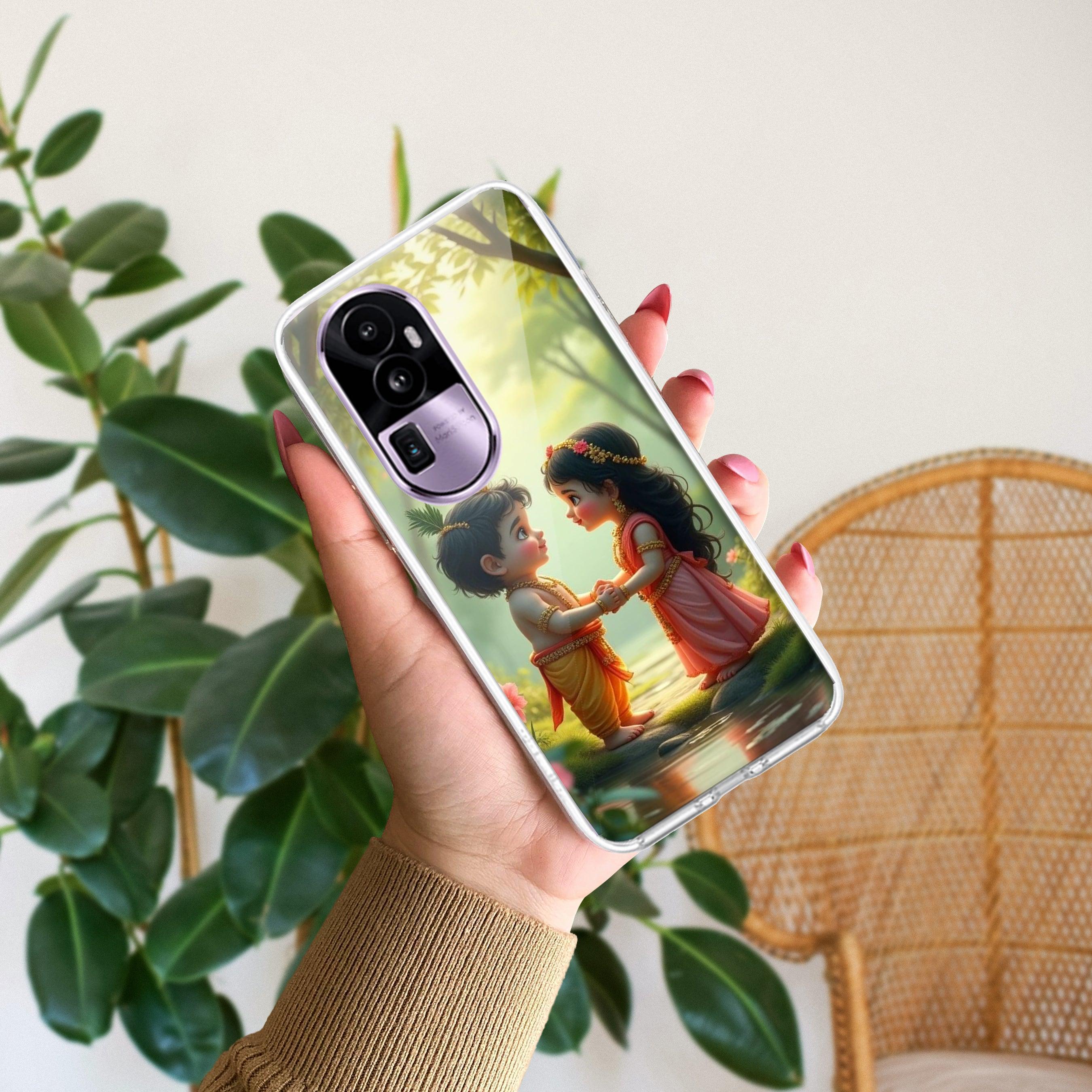 Heavenly Bond Transparent Silicon Case For Oppo Reno 7 Pro 5G