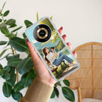 Natures Frame Transparent Silicon Case For Realme 11 Pro+ 5G