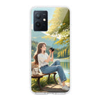 Nature-s Frame Transparent Silicon Case For iQOO 9 Pro 5G
