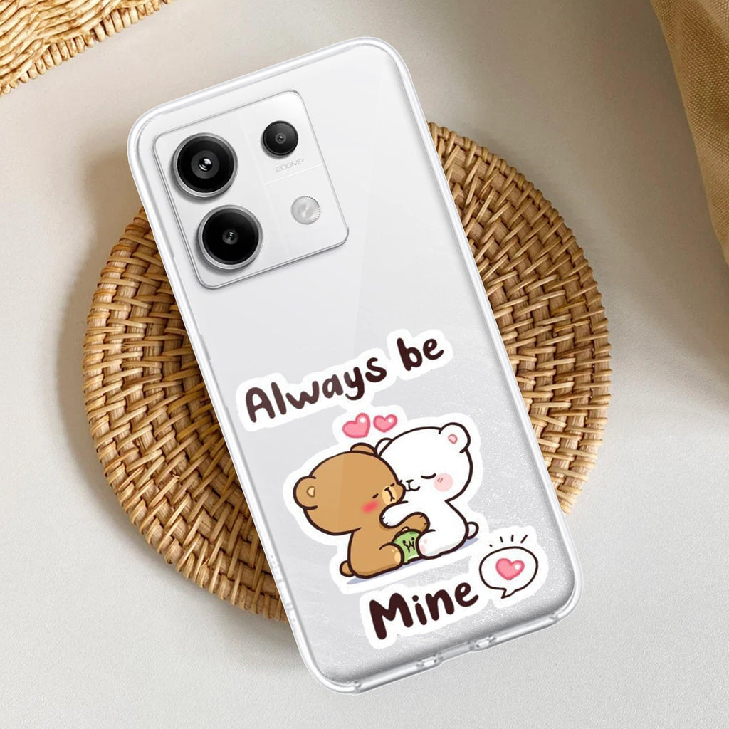 Cute Cuddle Bears Transparent Silicon Case For Redmi/Xiaomi - ShopOnCliQ
