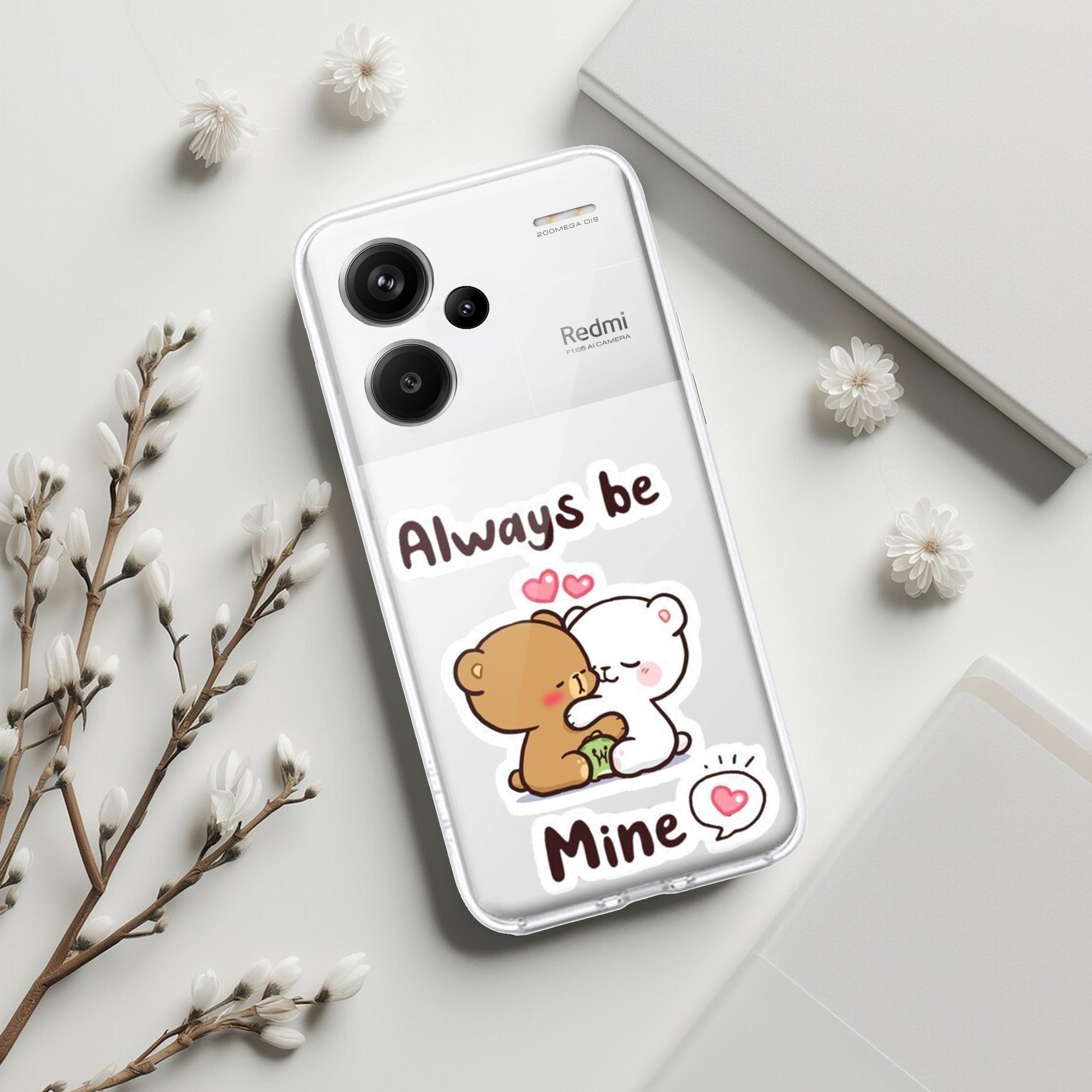 Cute Cuddle Bears Transparent Silicon Case For Redmi/Xiaomi - ShopOnCliQ