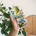 Natures Frame Transparent Silicon Case For Realme 11 Pro+ 5G