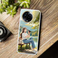 Natures Frame Transparent Silicon Case For Realme C53