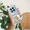 Cute Cuddle Bears Transparent Silicon Case For Redmi A5 4G