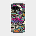 90s Hip-Hop Street Art Glass Case Cover For Google Pixel 9A 5G