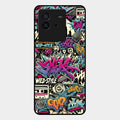90s Hip-Hop Street Art Glass Case Cover For Iqoo Neo 6 5G