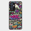 90s Hip-Hop Street Art Glass Case Cover For Oneplus 9 5G