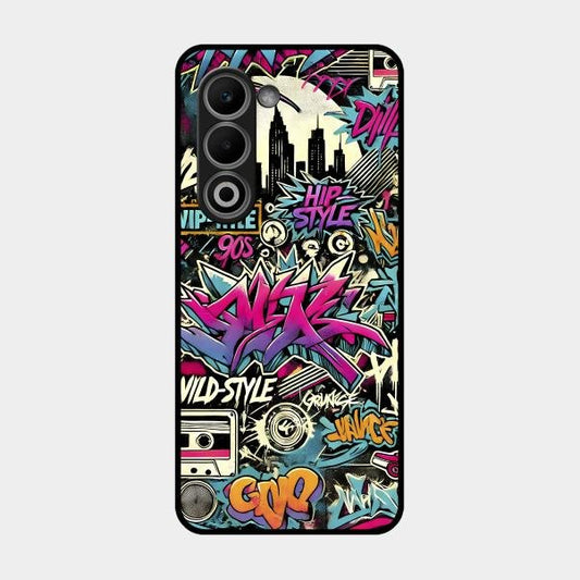 90s Hip-Hop Street Art Glass Case Cover For Oppo A5 5G
