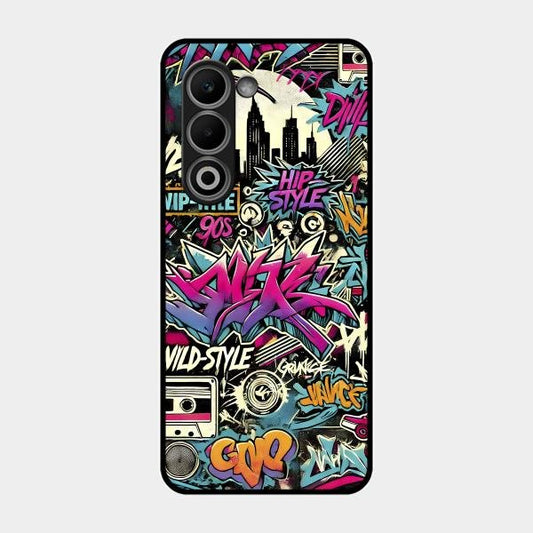 90s Hip-Hop Street Art Glass Case Cover For Oppo K13X 5G