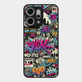 90s Hip-Hop Street Art Glass Case Cover For Oppo Reno 14 Pro 5G