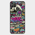 90s Hip-Hop Street Art Glass Case Cover For Realme C25Y