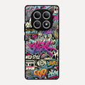 90s Hip-Hop Street Art Glass Case Cover For Redmi Note 15 5G