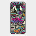 90s Hip-Hop Street Art Glass Case Cover For Redmi Note 9 Pro Max
