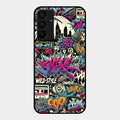 90s Hip-Hop Street Art Glass Case Cover For Samsung Galaxy A15 5G