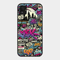 90s Hip-Hop Street Art Glass Case Cover For Samsung Galaxy F14 5G