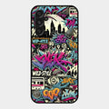 90s Hip-Hop Street Art Glass Case Cover For Samsung Galaxy F34 5G