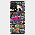 90s Hip-Hop Street Art Glass Case Cover For Samsung Galaxy M53 5G