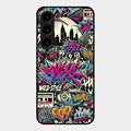 90s Hip-Hop Street Art Glass Case Cover For Samsung Galaxy S23 5G
