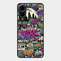 90s Hip-Hop Street Art Glass Case Cover For Samsung Galaxy S25 Edge 5G