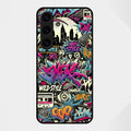 90s Hip-Hop Street Art Glass Case Cover For Samsung Galaxy S25 FE 5G