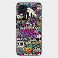 90s Hip-Hop Street Art Glass Case Cover For Vivo V20 Pro 5G